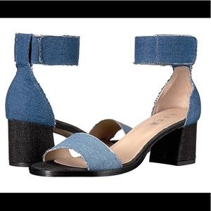 ASKA Blakely Denim Sandals